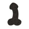 Zabawka bath sponge penis - 19cm black